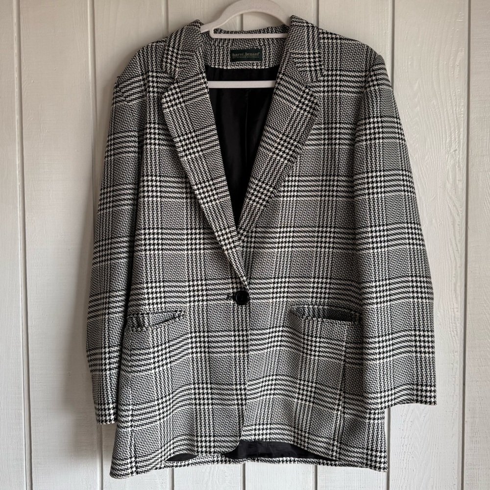 Vintage Harvey Bernard Plaid Jacket